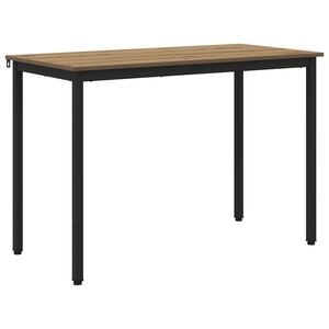 vidaXL Eettafels 110 x 100 x 75 cm METAAL