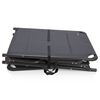 Campart Travel Ligstoel Ancona inklapbaar 200x67x35 cm antracietkleurig