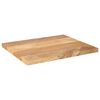 vidaXL Tafelblad rechthoekig 60x50x2,5 cm massief mangohout