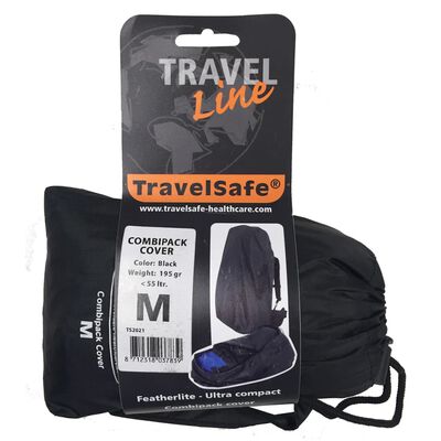 TravelSafe Rugzakhoes Combipack Cover M zwart TS2021