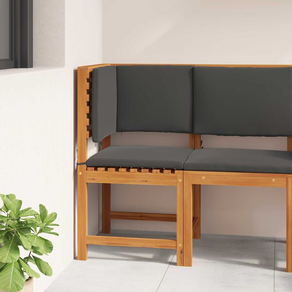 vidaXL Tuinstoel Bruin 50 x 50 x 91cm Massief acaciahout