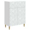 vidaXL Dressoir Wit 66 x 34,5 x 90 cm Bewerkt hout
