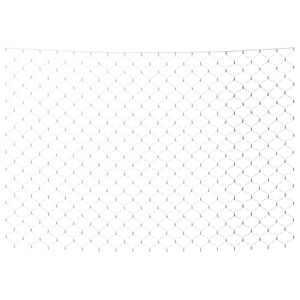 vidaXL Kerstnetverlichting 306 LED's binnen en buiten 3x3 m koudwit