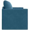 vidaXL Slaapbank 110cm Blauw Fluweel