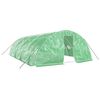 vidaXL Tuinkas met stalen frame 40 m&sup2; 8x5x2,3 m groen