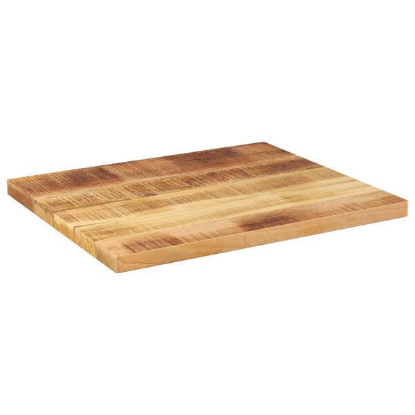 vidaXL Tafelblad rechthoekig 60x50x3,8 cm massief ruw mangohout
