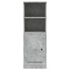 vidaXL Hoge kast 36x35,5x103,5 cm bewerkt hout betongrijs