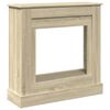 vidaXL Haardombouw 90x30x90 cm bewerkt hout sonoma eikenkleurig