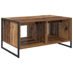 vidaXL Salontafel Oud Hout 80 x 50 x 40 cm Bewerkt hout