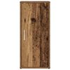 vidaXL Schoenenkasten 2 st 32x35x70 cm bewerkt hout oud houtkleurig