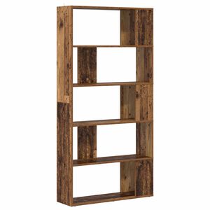 vidaXL Boekenkast Oudhout 80 x 24 x 159 cm Bewerkt hout