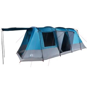 vidaXL Tunneltent 4-persoons waterdicht blauw