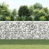 vidaXL Gabion plantenbakken 3 st verhoogd 30x30x50 cm ijzer