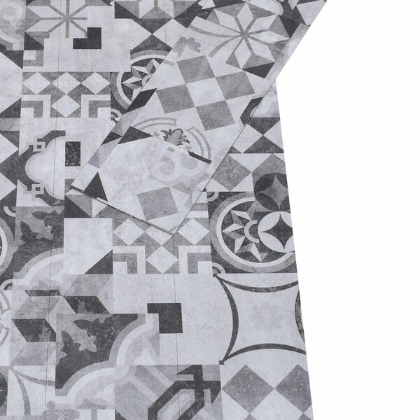 vidaXL Vloerplanken 36 pcs Grijs 5,02 m&sup2; PVC