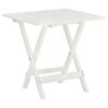 vidaXL Bistrotafel 46x46x47 cm massief acaciahout wit