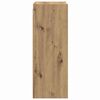 vidaXL Hangkast Artisan Eiken 40 x 29,5 x 80 cm Bewerkt hout