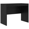 vidaXL Bureau Zwart Eiken 100 x 50 x 76 cm