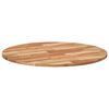 vidaXL Tafelblad rond Ø 90x2 cm massief acaciahout
