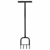 vidaXL Gazon Beluchter Tool Zwart 95 x 27 cm Kunststof