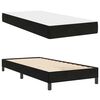 vidaXL Boxspringbed met matras Zwart 100 x 200 cm Stof