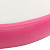 vidaXL Gymnastiekmat met pomp opblaasbaar 100x100x15 cm PVC roze