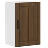 vidaXL Keukenbovenkast Lucca bewerkt hout bruin eikenkleur