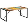 vidaXL Eettafel 175x90x76 cm massief gerecycled hout