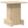 vidaXL Bijzettafel Sonoma Eiken 35,5 x 35 x 40 cm Bewerkt hout