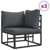 vidaXL Tuin Sofa Set met kussen 8 pcs