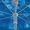 vidaXL Strandparasol Hawa&iuml; 180 cm blauw