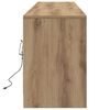 vidaXL TV Eenheden 2 pcs Artisan Eiken 180 x 34 x 50 cm Bewerkt hout