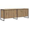 vidaXL TV-kast Ambachtelijk eiken 140 x 36 x 49.5 cm Bewerkt hout