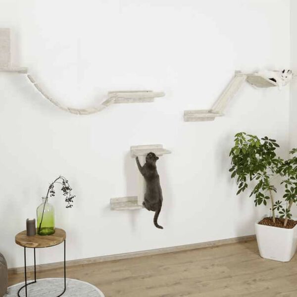 Kerbl Kattenklimwand Mount Everest hout beige