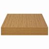 vidaXL Wandplank met opslag 2 pcs Beige 40 x 23,5 x 4 cm Bewerkt hout