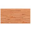 vidaXL Wastafelblad 100x50x4 cm massief beukenhout