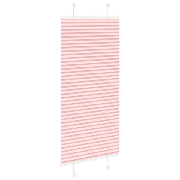 vidaXL Pliss&eacute; rolgordijn 55x100 cm stofbreedte 54,4 cm polyester roze