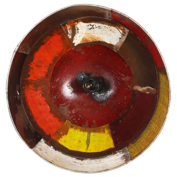 vidaXL Hanglamp industrieel vintage rond 25 W E27 41 cm meerkleurig