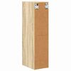 vidaXL Hangkast met opslag Sonoma Eiken 20 x 29,5 x 80 cm Bewerkt hout