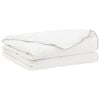 vidaXL Dekbed FULDA 220 x 240 cm Zomer 100 GSM 90% Gansendons Wit