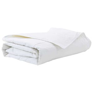 vidaXL Zomer Dekbed Wit 140 x 220 cm Veren