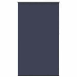 vidaXL Rolgordijn verduisterend 135x210 cm stofbreedte 131,6 cm blauw