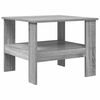 vidaXL Salontafel Grijs Sonoma 57 x 55 x 45 cm Bewerkt hout