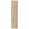 vidaXL Hoge kast 45x41x185 cm bewerkt hout sonoma eikenkleurig