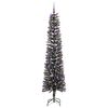 vidaXL Kunstkerstboom met 300 LED Groen 240 cm PVC en Plastic en Staal