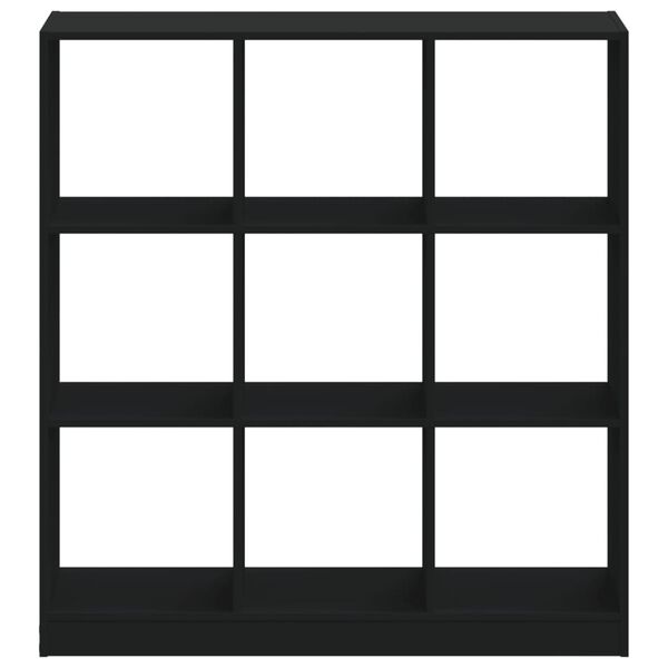 vidaXL Boekenkast 102x32x108 cm bewerkt hout zwart