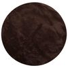 vidaXL Medium pile zachte en wasbare tapijt HUARTE Bruin &Oslash; 160 CM