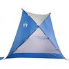 vidaXL Strandtent 274x178x170/148 cm 185T polyester azuurblauw