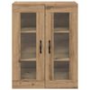 vidaXL Wandkast Artisan Eiken 69,5 x 34 x 90 cm