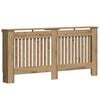 vidaXL Radiatorafdekking Artisanaal eiken 172 x 19 x 81,5 cm