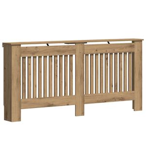 vidaXL Radiatorafdekking Artisanaal eiken 172 x 19 x 81,5 cm